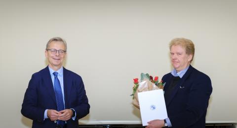 Guðmundur Hrafn Guðmundsson og Jón Atli Benediktsson